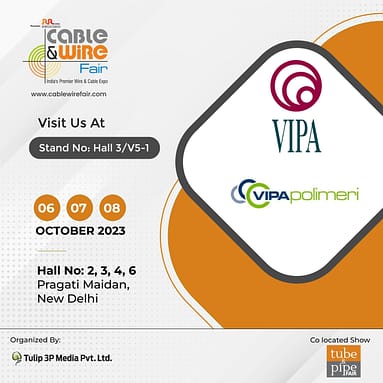 Cable & Wire Fair di New Delhi 06-08 Ottobre 2023
